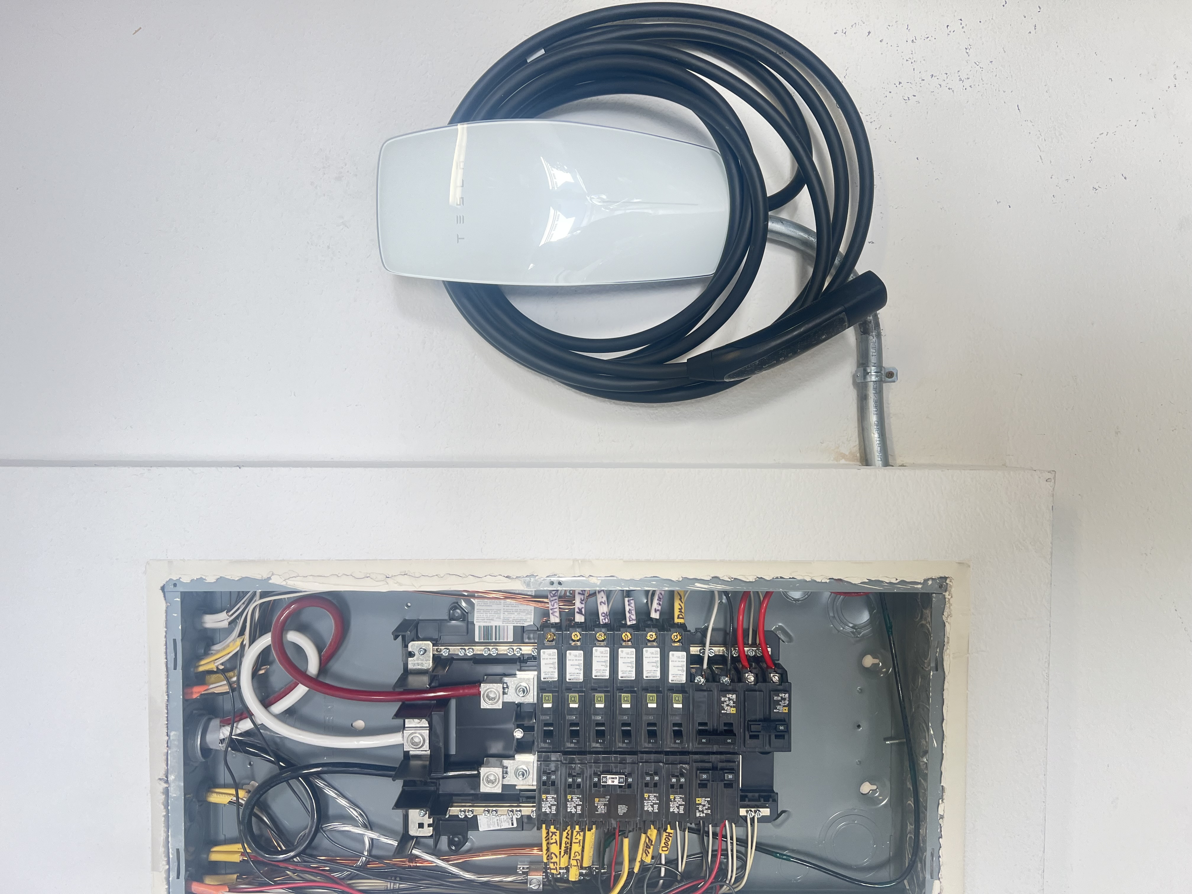 Modern breaker panel — San Jose